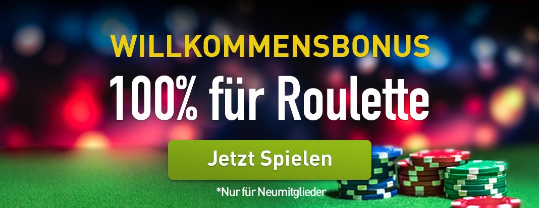 CasinoClub Willkommenbonus Roulette