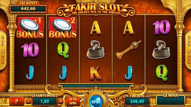 Fakir Slot Jackpot