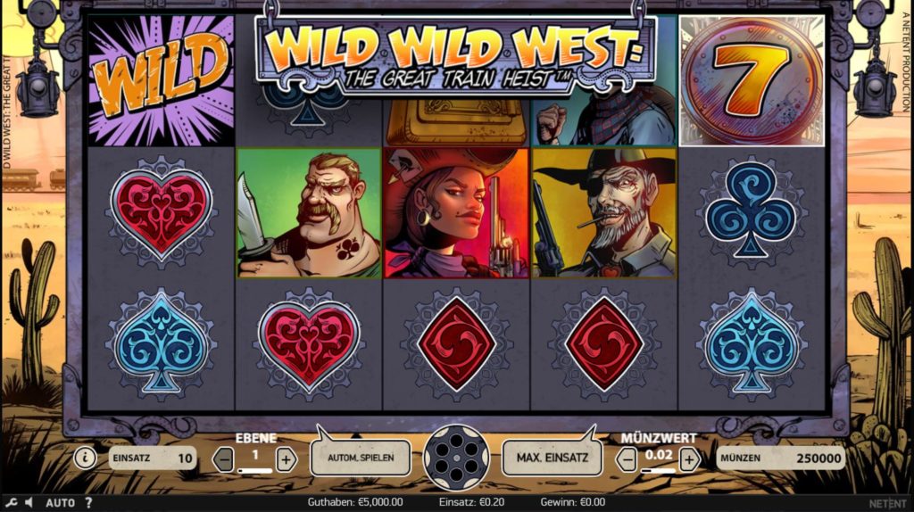 Wild Wild West kostenlos spielen