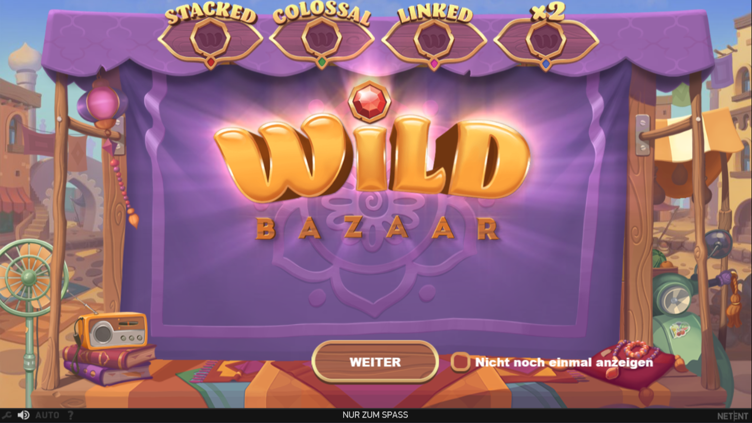 Wild Bazaar – verschiedene Wild-Funktionen