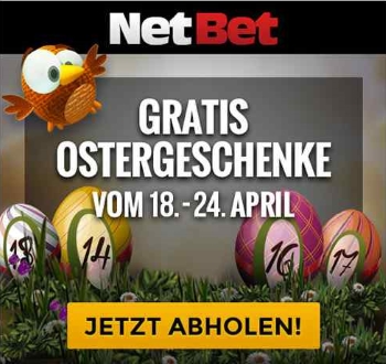 Gratis Ostergeschenke bei NetBet - Osteraktion im Online Casino 1