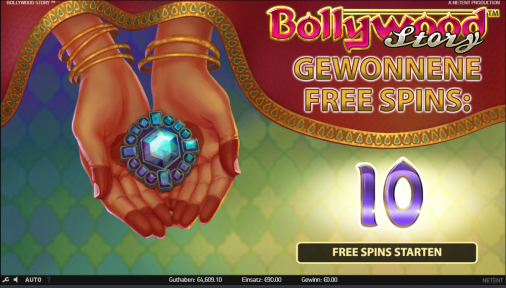 Bollywood story free spin