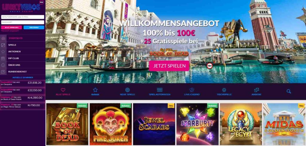 Die Besten Online Casinos Kostenlos