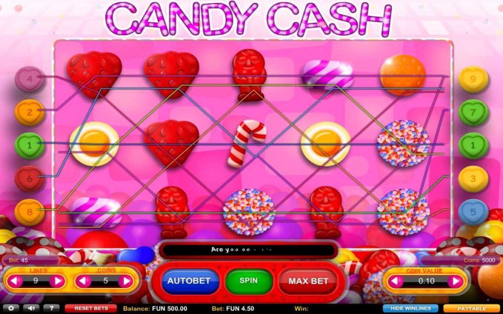 Candy Cash kostenlos spielen 2