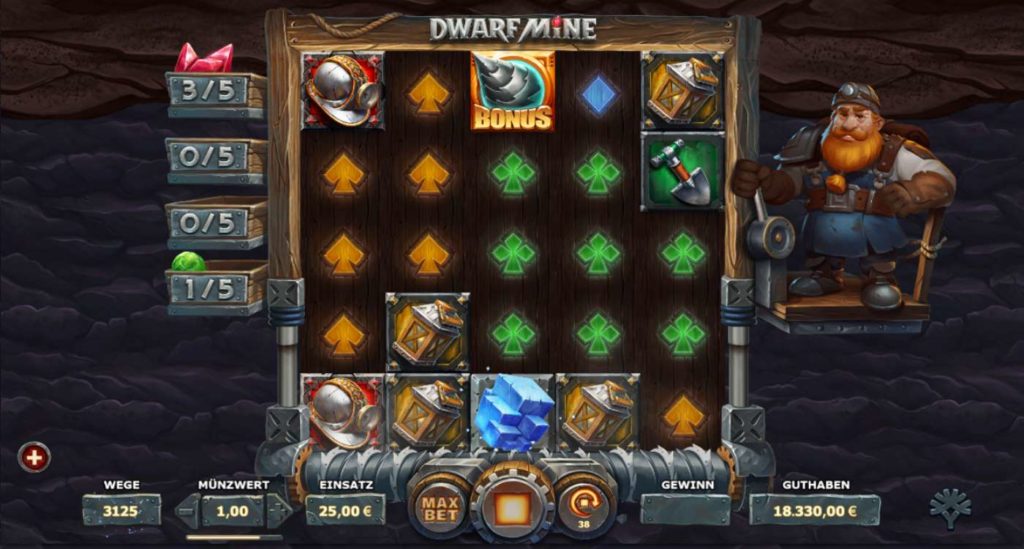 Dwarf Mine kostenlos spielen 1