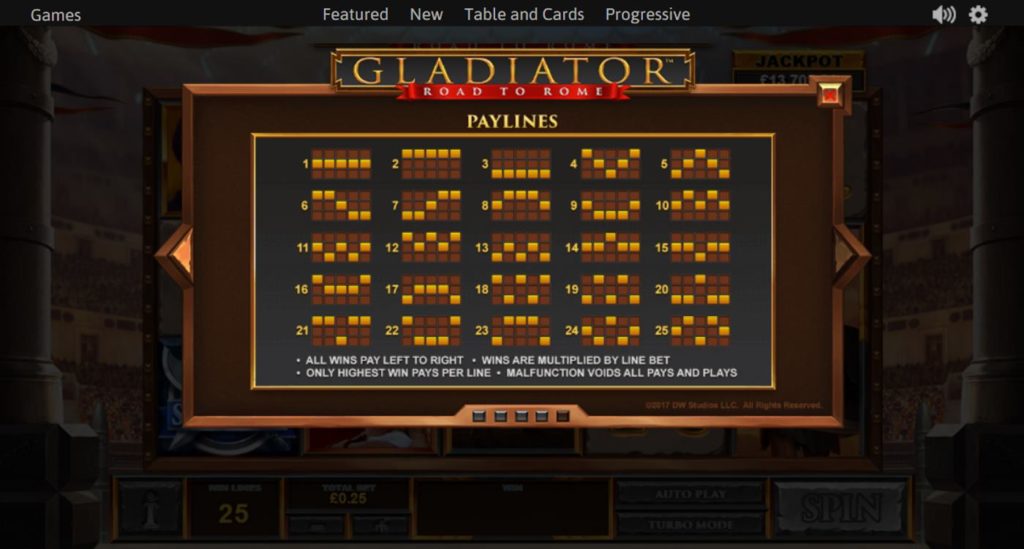 Gladiator Road To Rome kostenlos spielen 3