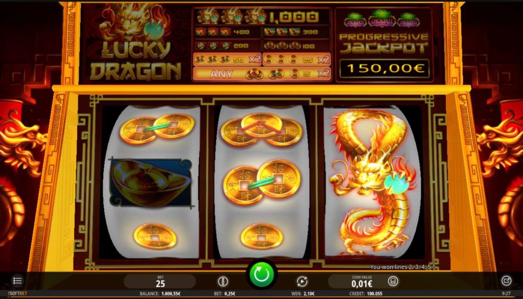 Lucky Dragon kostenlos spielen 3