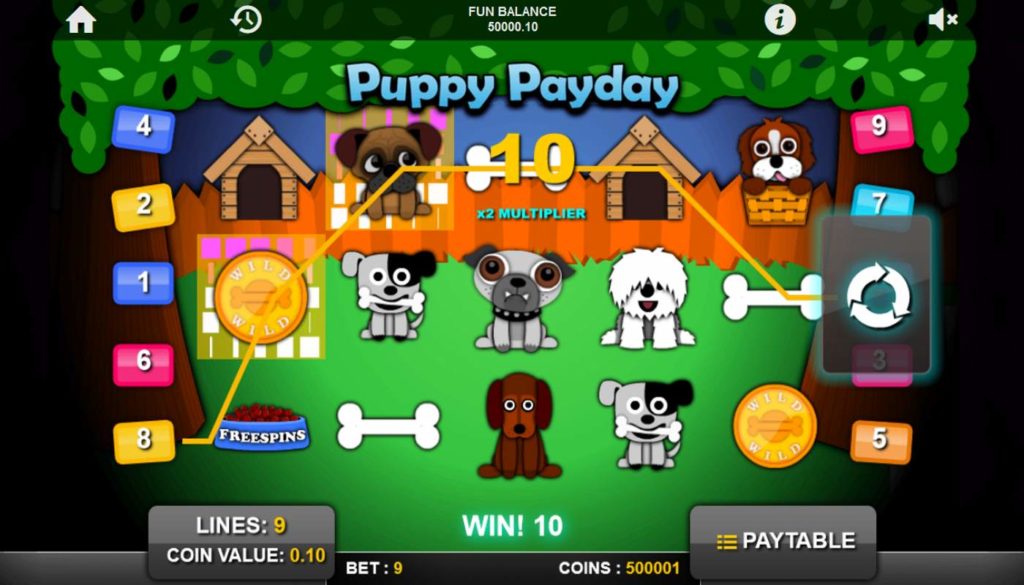 Puppy Payday kostenlos spielen 2