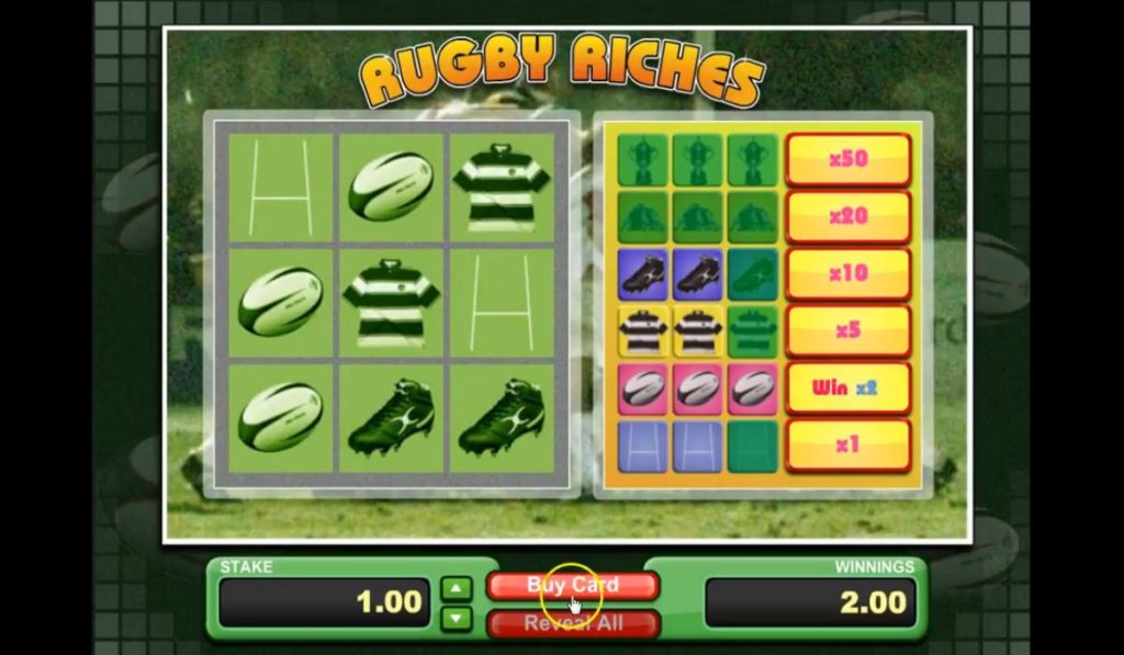 Rugby Riches kostenlos spielen 3