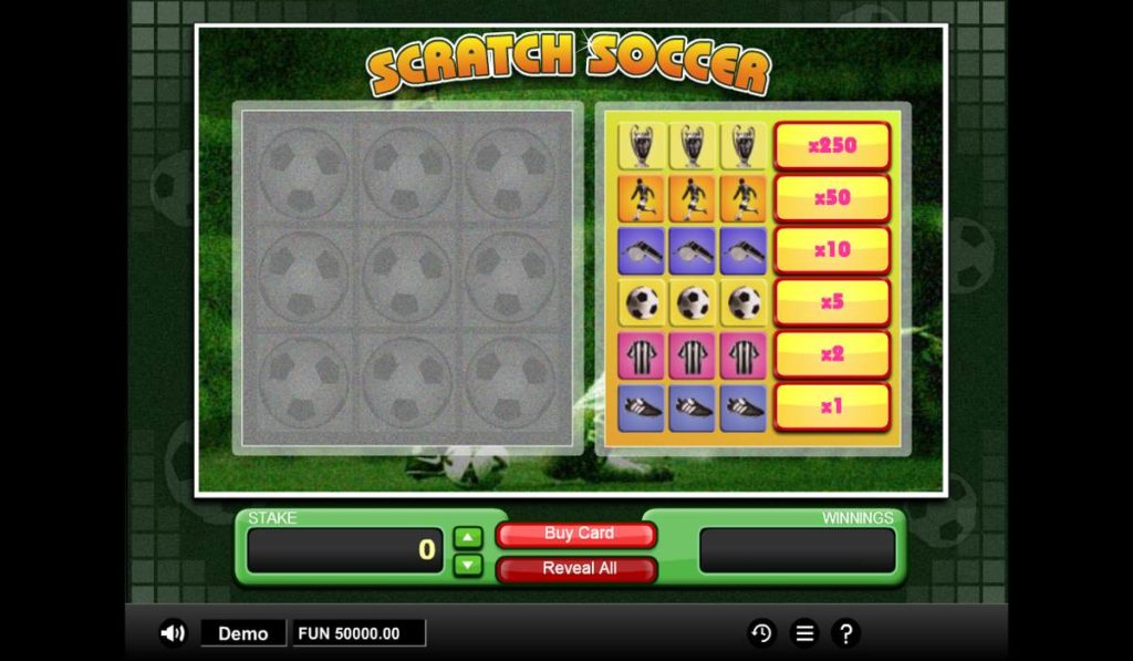 Soccer Scratch kostenlos spielen 2