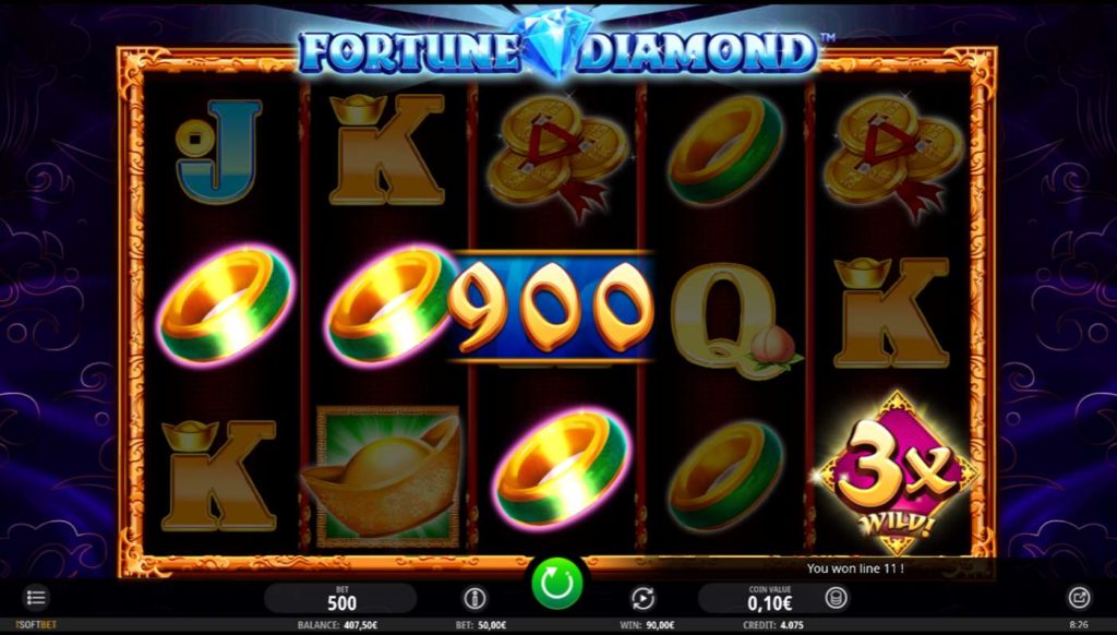 Fortune Diamond kostenlos spielen 3