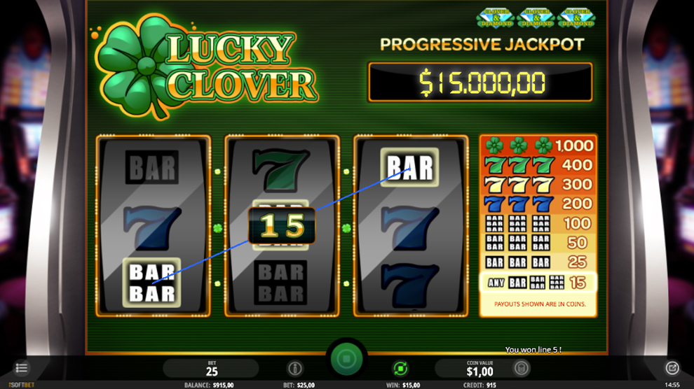 Lucky Clover kostenlos spielen 4
