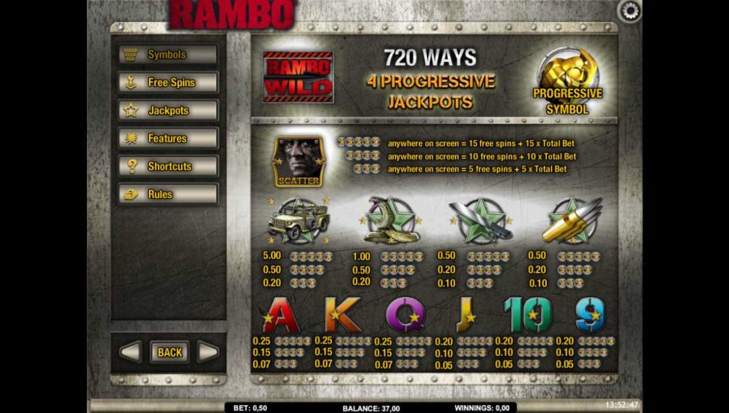Rambo kostenlos spielen 3