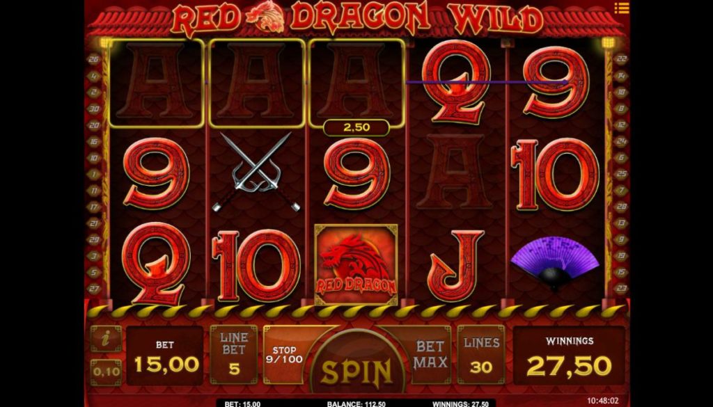 Red Dragon Wild kostenlos spielen 3