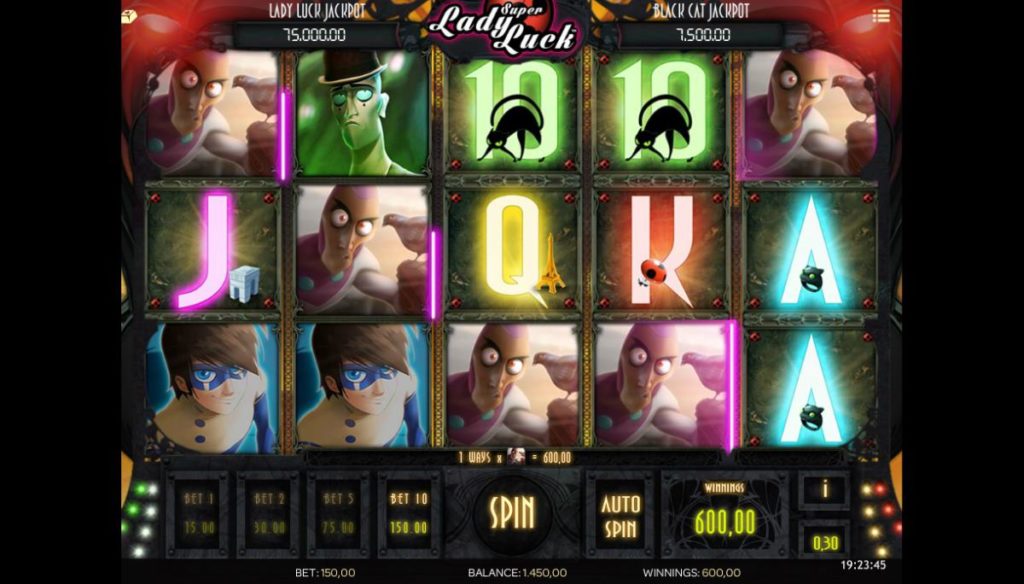 Super Lady Luck kostenlos spielen 1