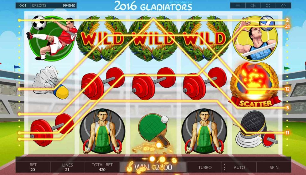 2016 Gladiators kostenlos spielen 3